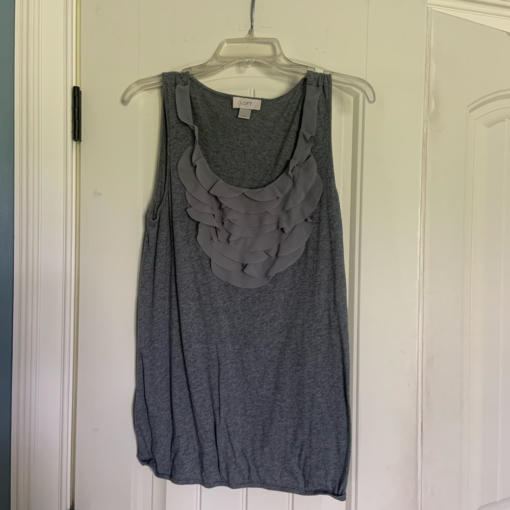 Loft Gray Tank - Picture 2 of 6